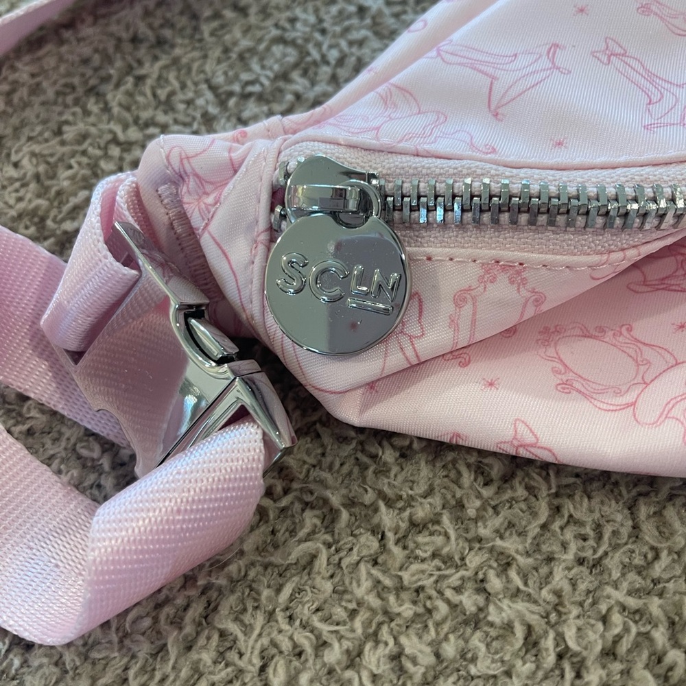 Stoney Clover Lane x Disney Princess Pink Crossbody Bag - Picture 3 of 4